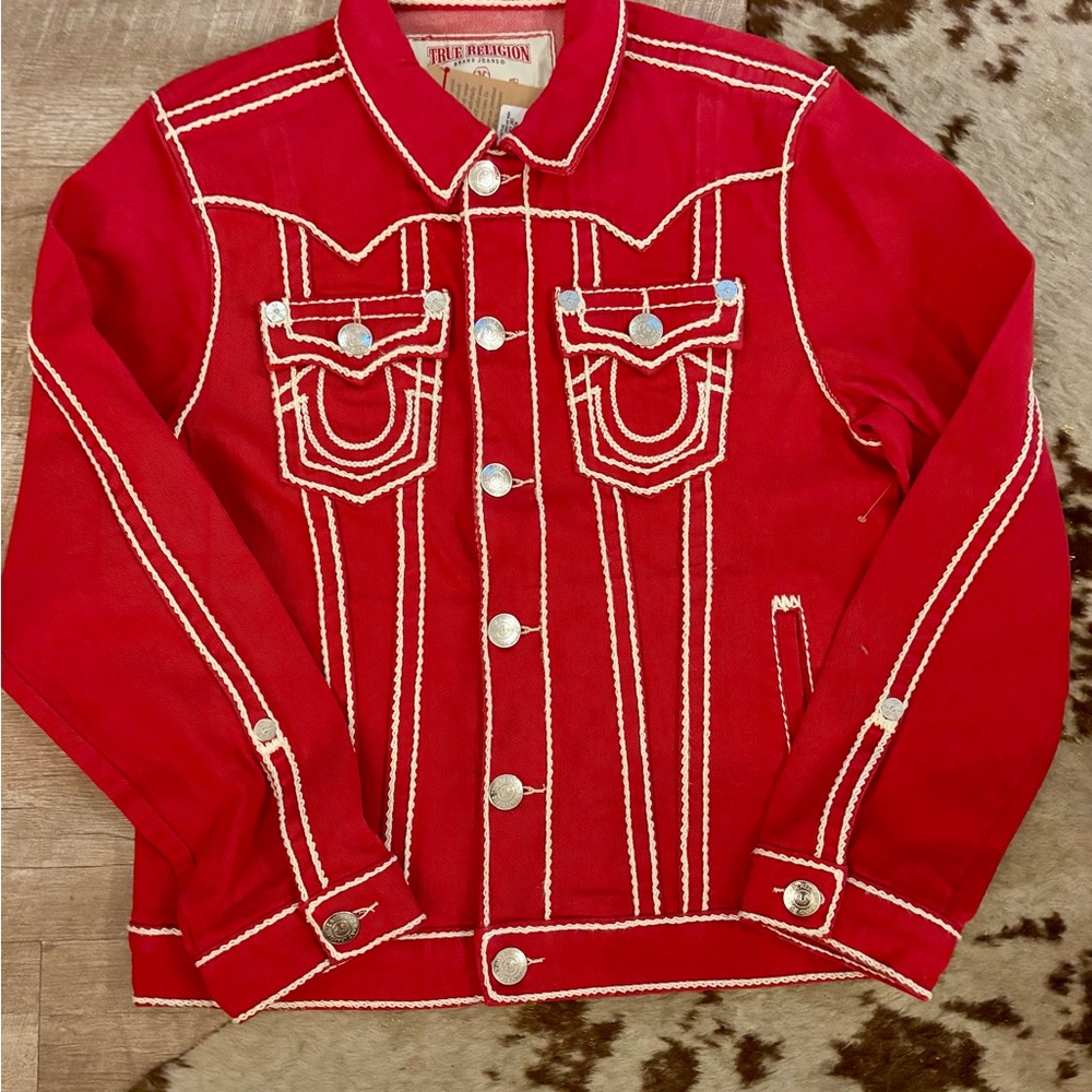 True Religion Rope Stitch Jimmy Jacket
